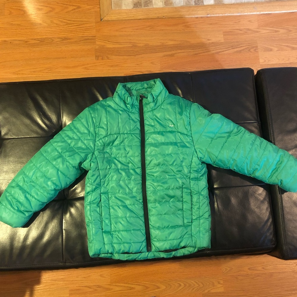 💚Kids Green Puffer Jacket Size Small